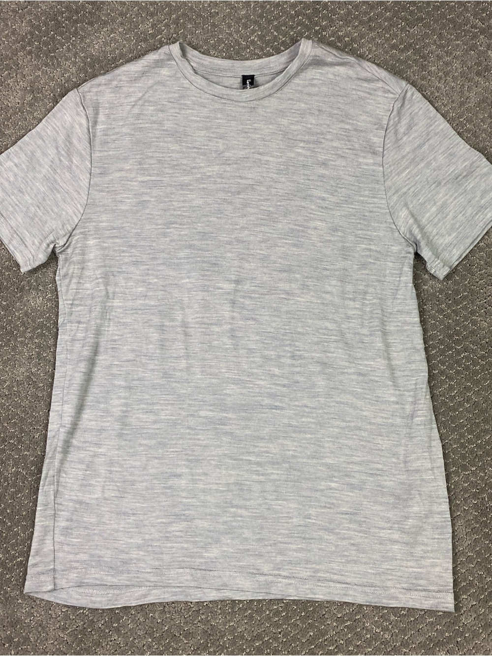 Merino Protect Shirt Mens Small Gray 100% Merino Wool T Shirt hiking Outdoor